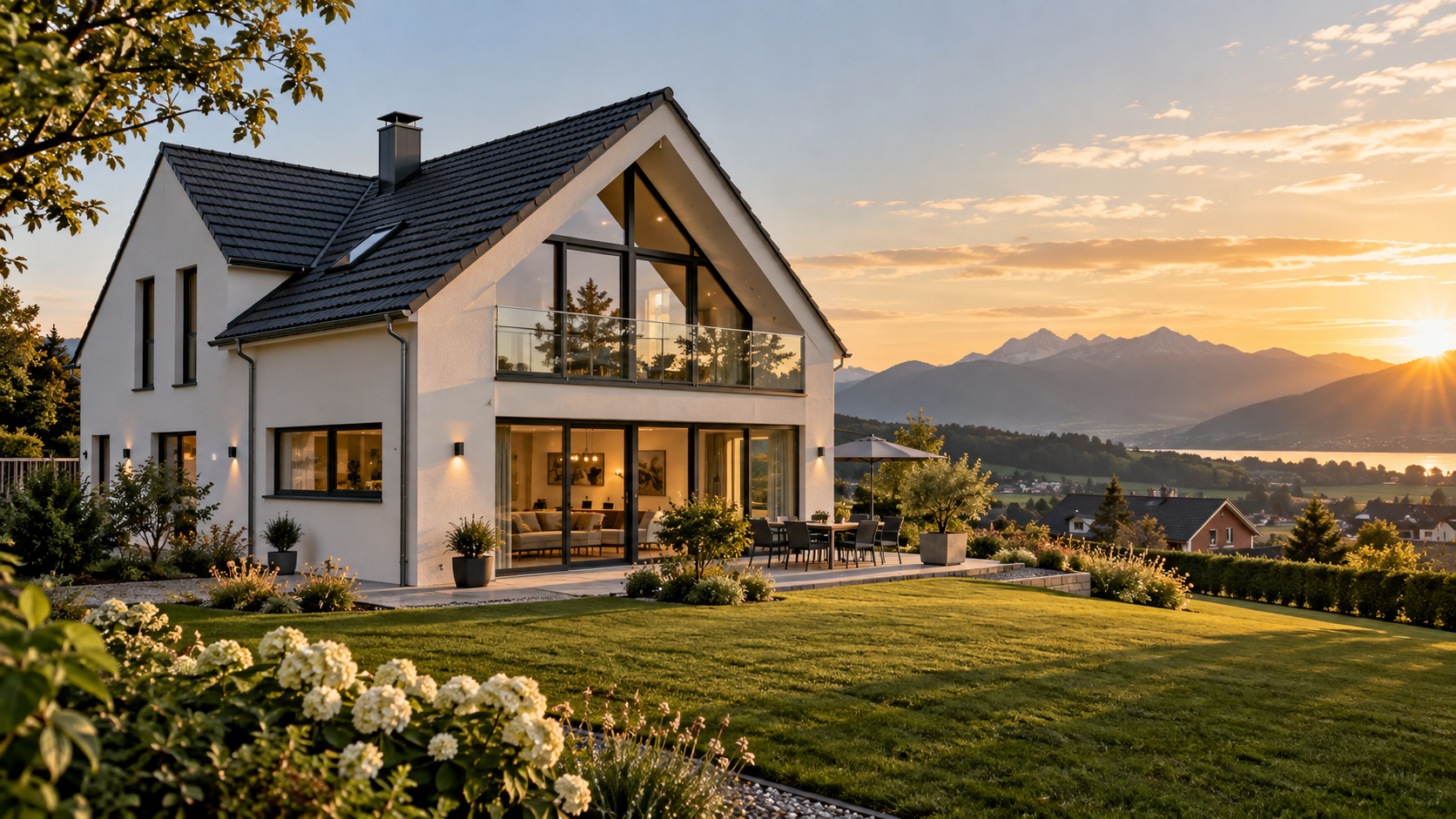 Schlüsselfertiges Massivhaus von MeinHaus.bayern – individuell geplant und gebaut